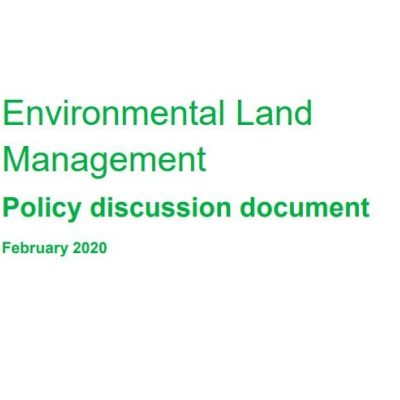 ELM discussion document by DEFRA, Spring 2020
