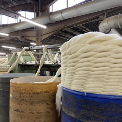 NSA Next Generation Wool Symposium visit to British Wool, Bradford