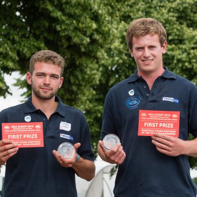 William Hinton & Richard Carter - England - European Shepherd winning team July 2016