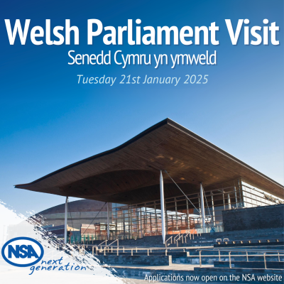 NSA Next Generation Visit to Welsh Parliament